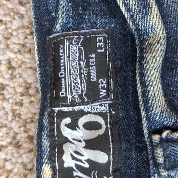 The Heritage by America men's blue denim size 32X33 pants - Picture 7 of 15